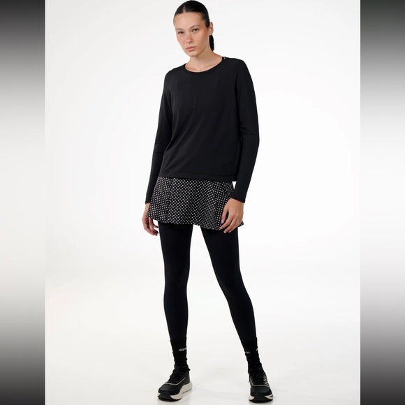 ⚡️DonaJo Skirted Legging (Black Polka Dot/Blk) Size Tam P Size 1 - Picture 4 of 8